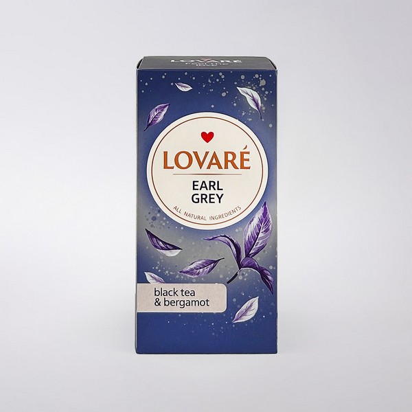Чай TM LOVARE Earl Grey "Bergamot" 24×2 г