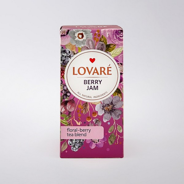 Чай ТМ LOVARE "Berry Jam" 24*1,5г