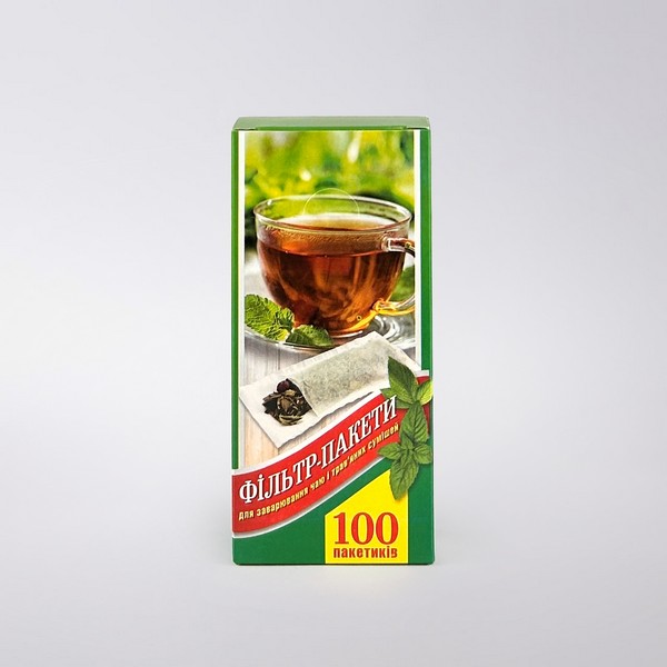 Фільтр-пакет розмір L, оранжевий (упаковка 100 шт.)