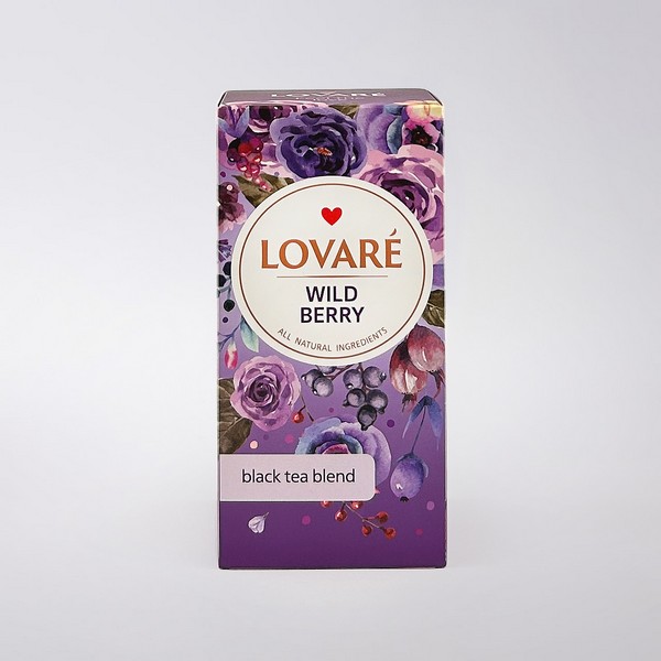 Чай ТМ LOVARE "Wild berry" 24*1,5г