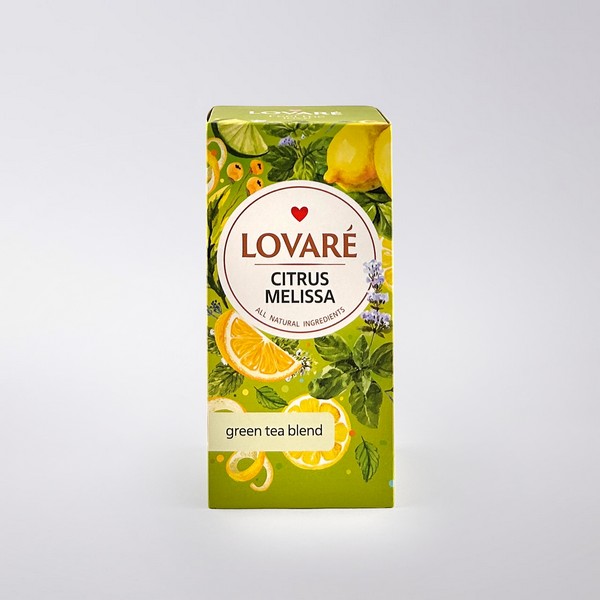 Чай ТМ LOVARE "Citrus Melisa" 24*1,5г