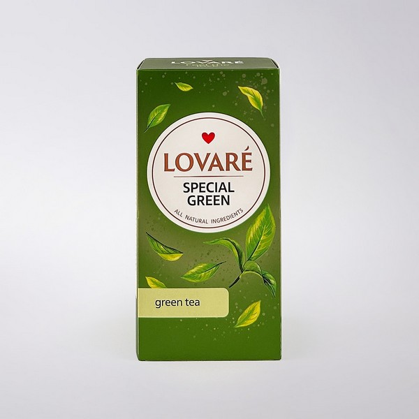 Чай ТМ LOVARE "Special Green" 24*1.5г