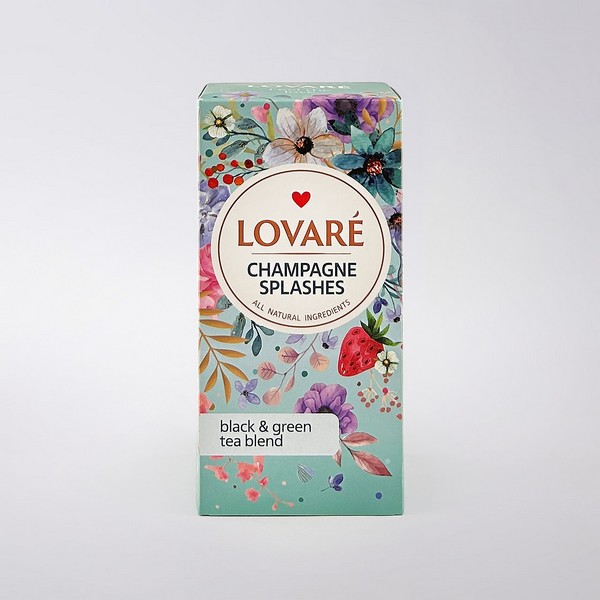 Чай ТМ LOVARE Брызги Шампанского 24*2 г