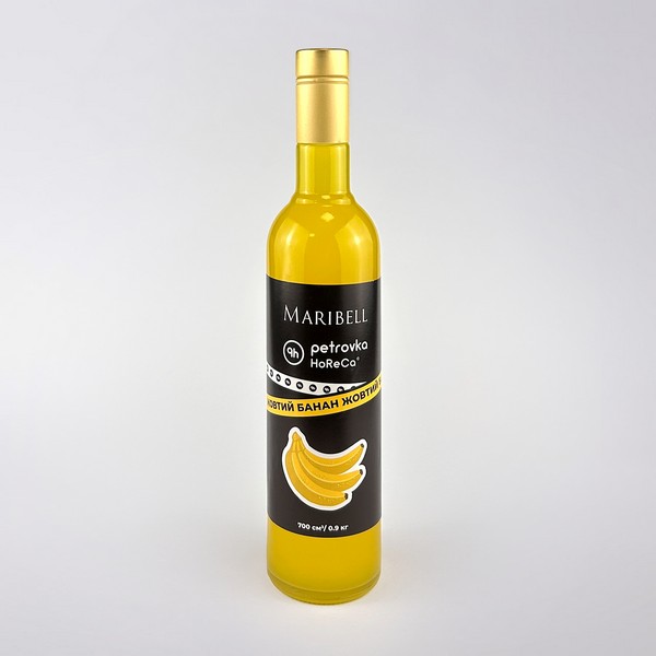 Сироп коктейльний Жовтий банан MARIBELL-PETROVKA HoReCa 0,7л