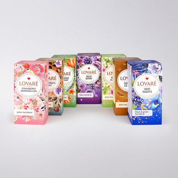 Чай ТМ LOVARE "Berry Pie" 24*1,5г